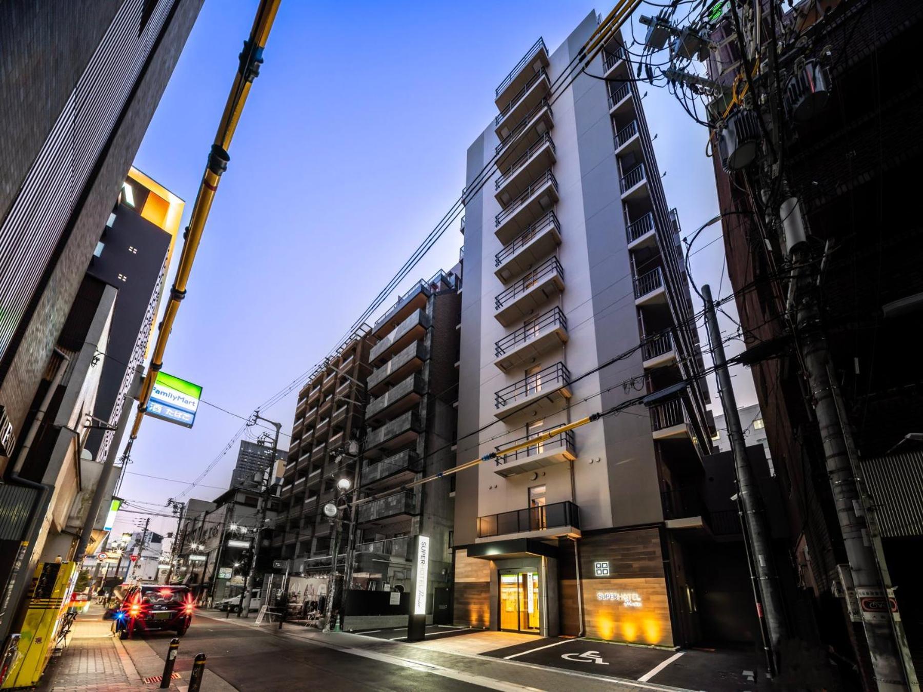 Super Hotel Premier Namba Shinsaibashi Natural Hot Spring 大阪市 エクステリア 写真